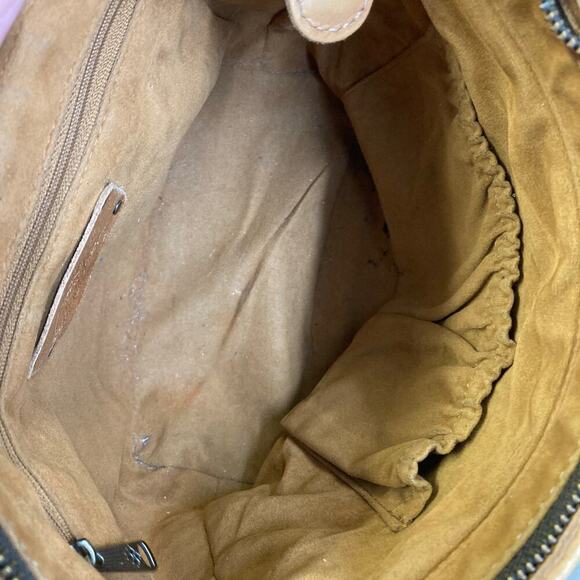 Patricia Nash (SMALL) brown leather basket weave (ASIS) - Picture 8 of 10